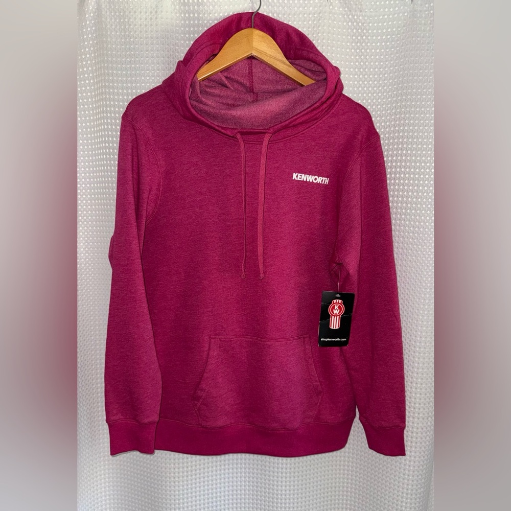 NWT Kenworth women’s pink hoodie size‎ Large
